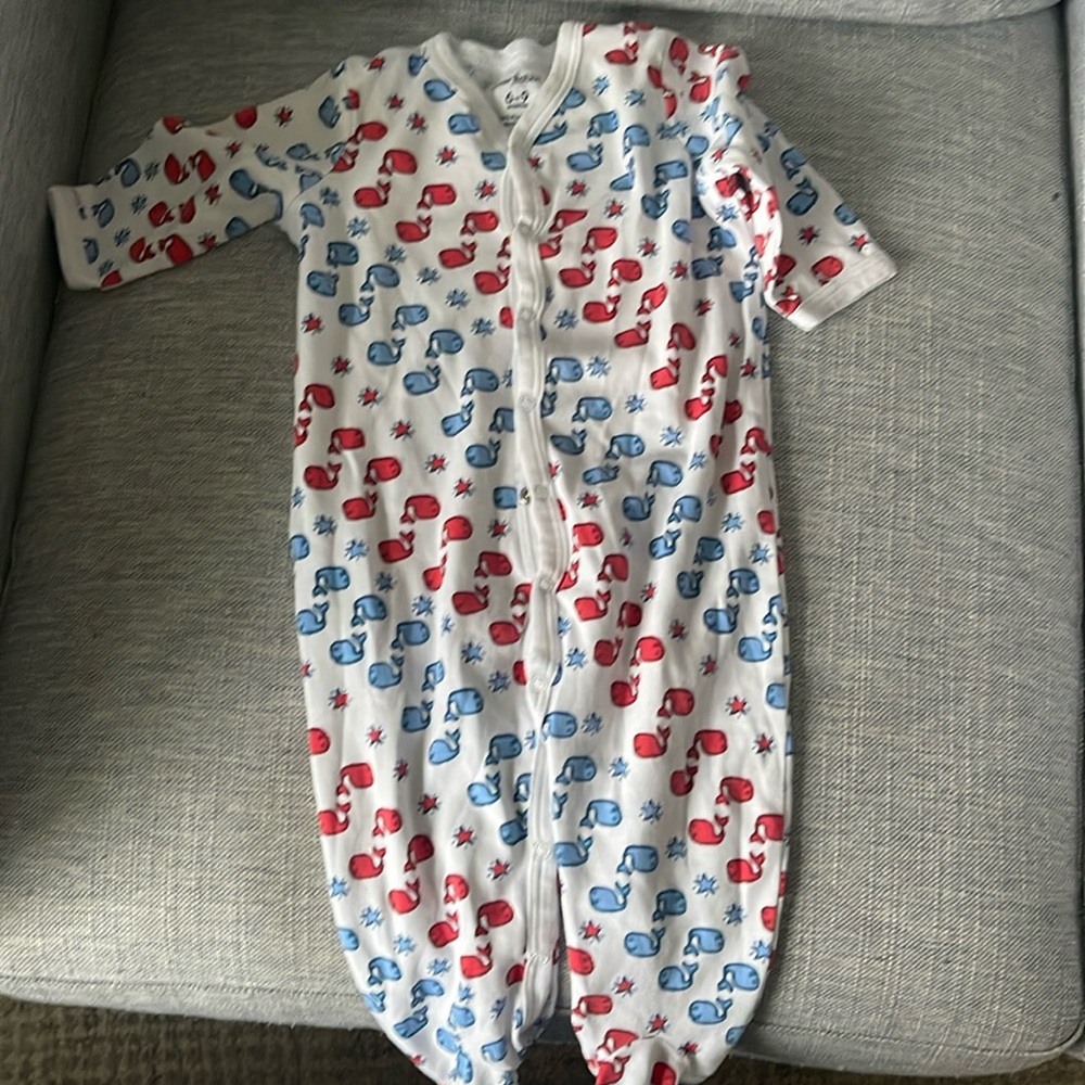 Roller rabbit excellent new whale onesie
